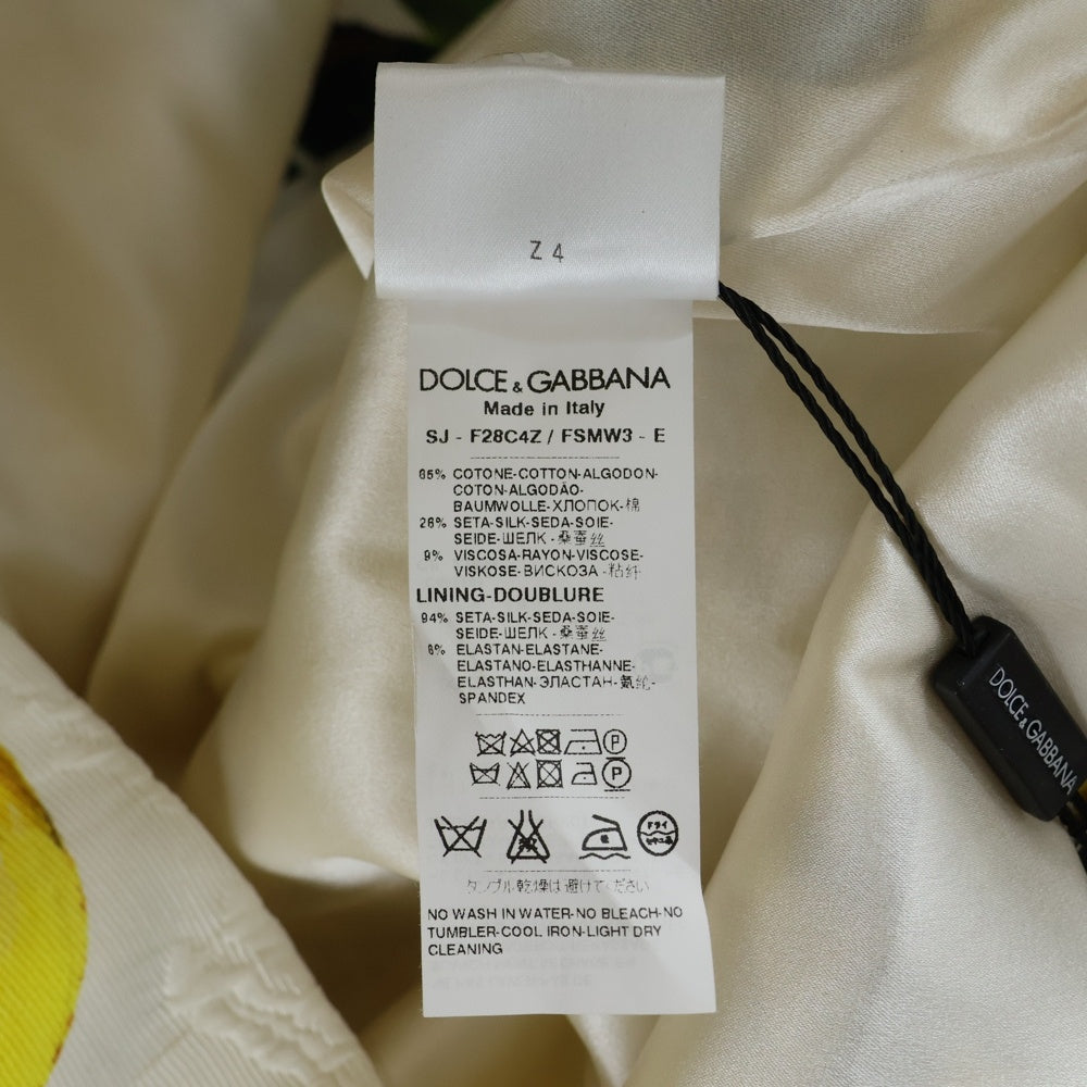DOLCE & GABBANA(ドルチェアンドガッバーナ) レモン 総柄プリント