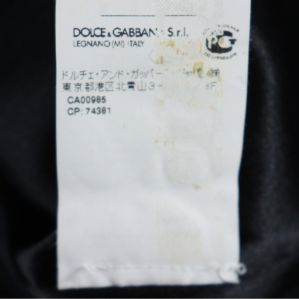 DOLCE & GABBANA(ドルチェアンドガッバーナ) セットアップ ダブルブレスト ロングジャケット コート 2タック ショート ハーフパンツ ショーツ ブラック レディース F0C92T