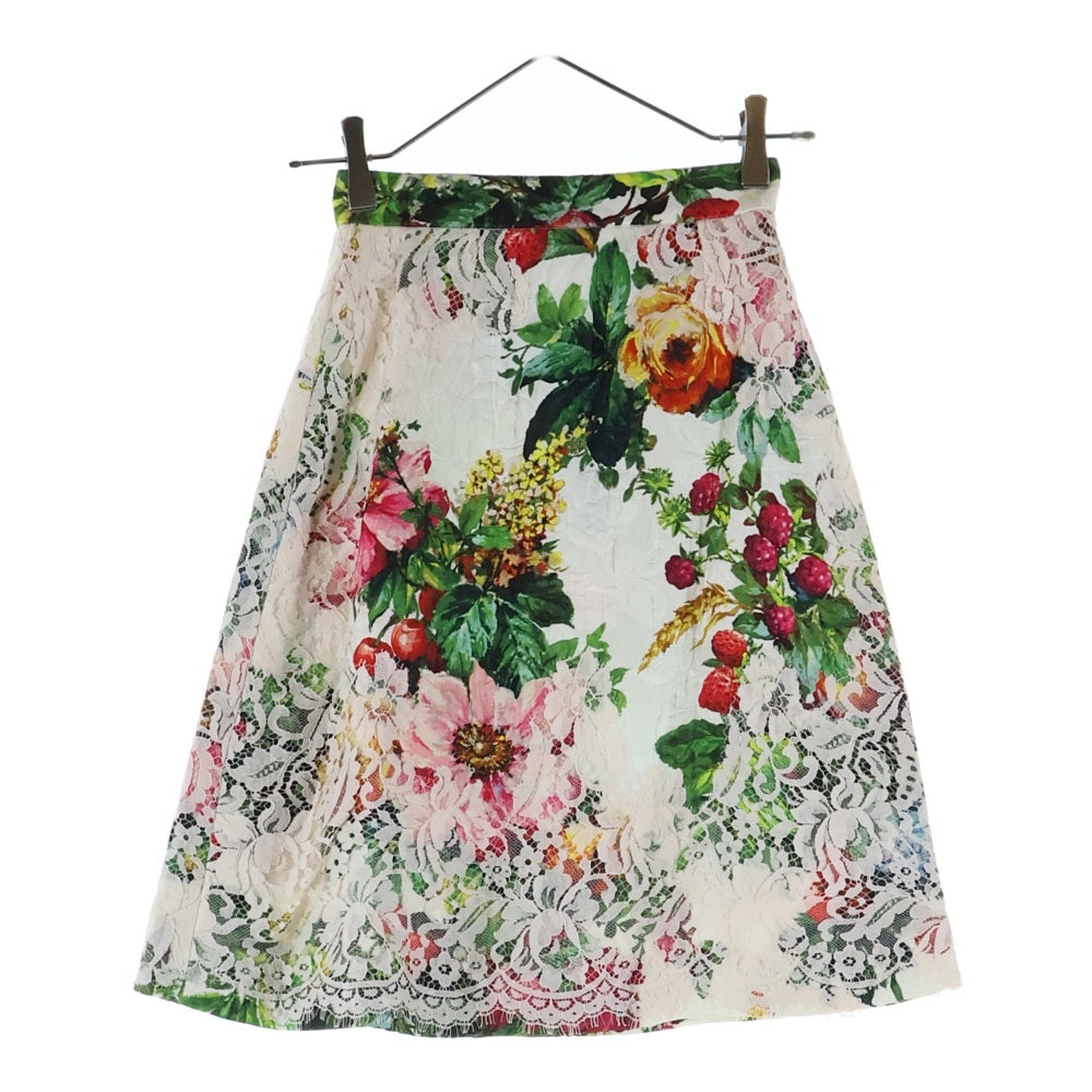【美品】DOLCE & GABBANA スカート 花柄 プリーツ レース 40 2025年最新】D&G ／ Dolce＆Gabbana プリーツスカートの人気アイテム