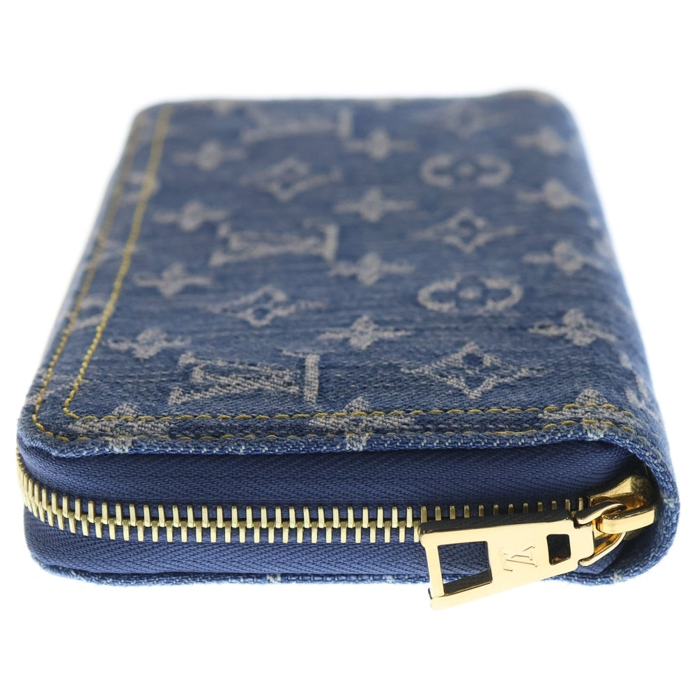 LOUIS VUITTON(ルイヴィトン) モノグラムデニム LVリミックス ジッピーウォレット ブルー 長財布 M82958 ICタイプ レディース