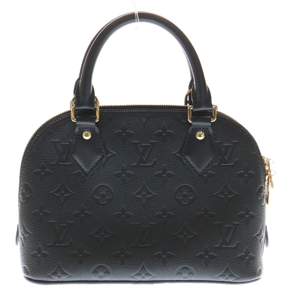 Louis Vuitton 極美品 黒 2way アルマBB ショルダーバッグ LOUIS VUITTON(ルイヴィトン) モノグラムアンプラント アルマBB 2WAY