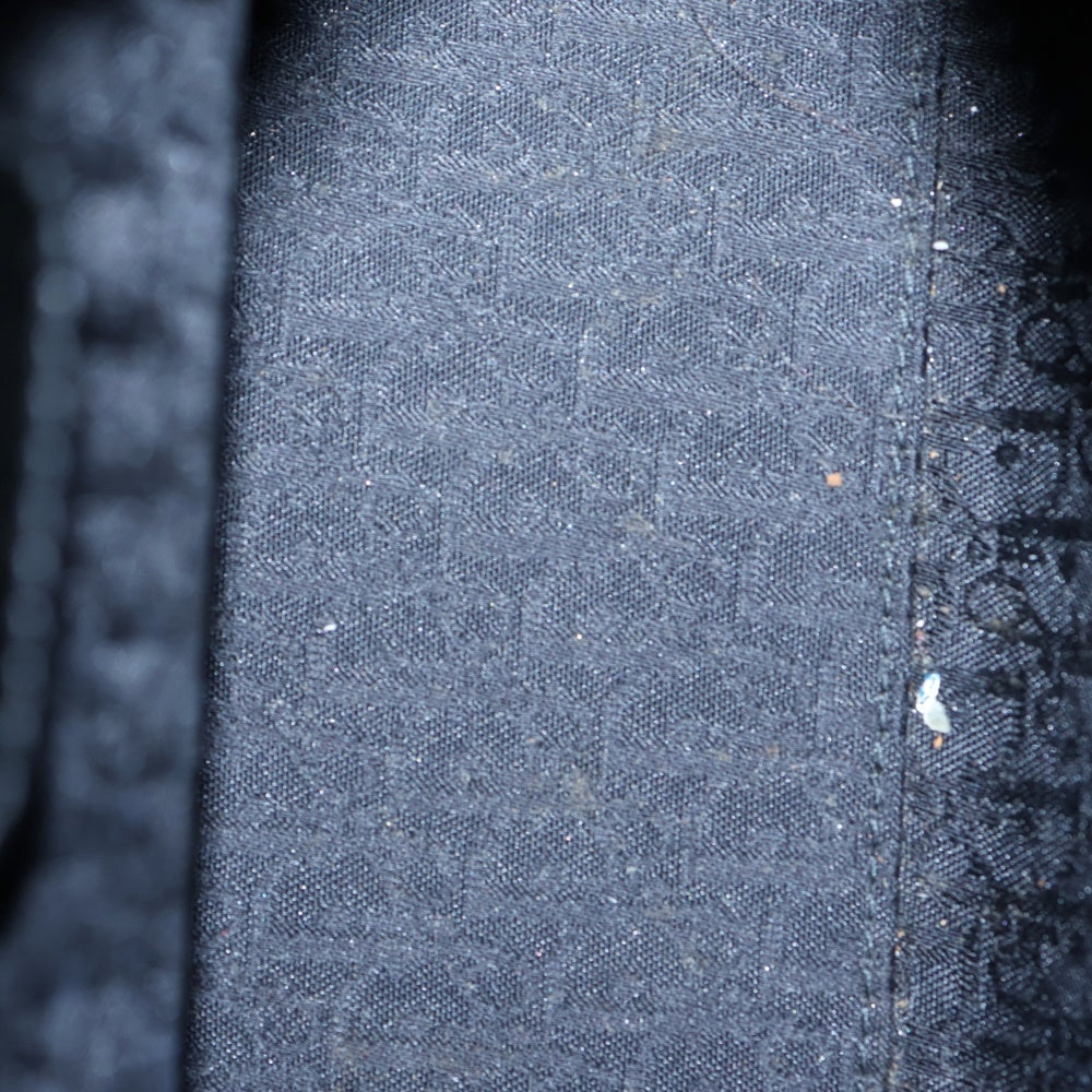 Christian Dior(クリスチャンディオール) レディディオール カナージュ ミディアム パテントレザー 2WAY ハンド ショルダーバッグ シルバー金具 ブラック レディース