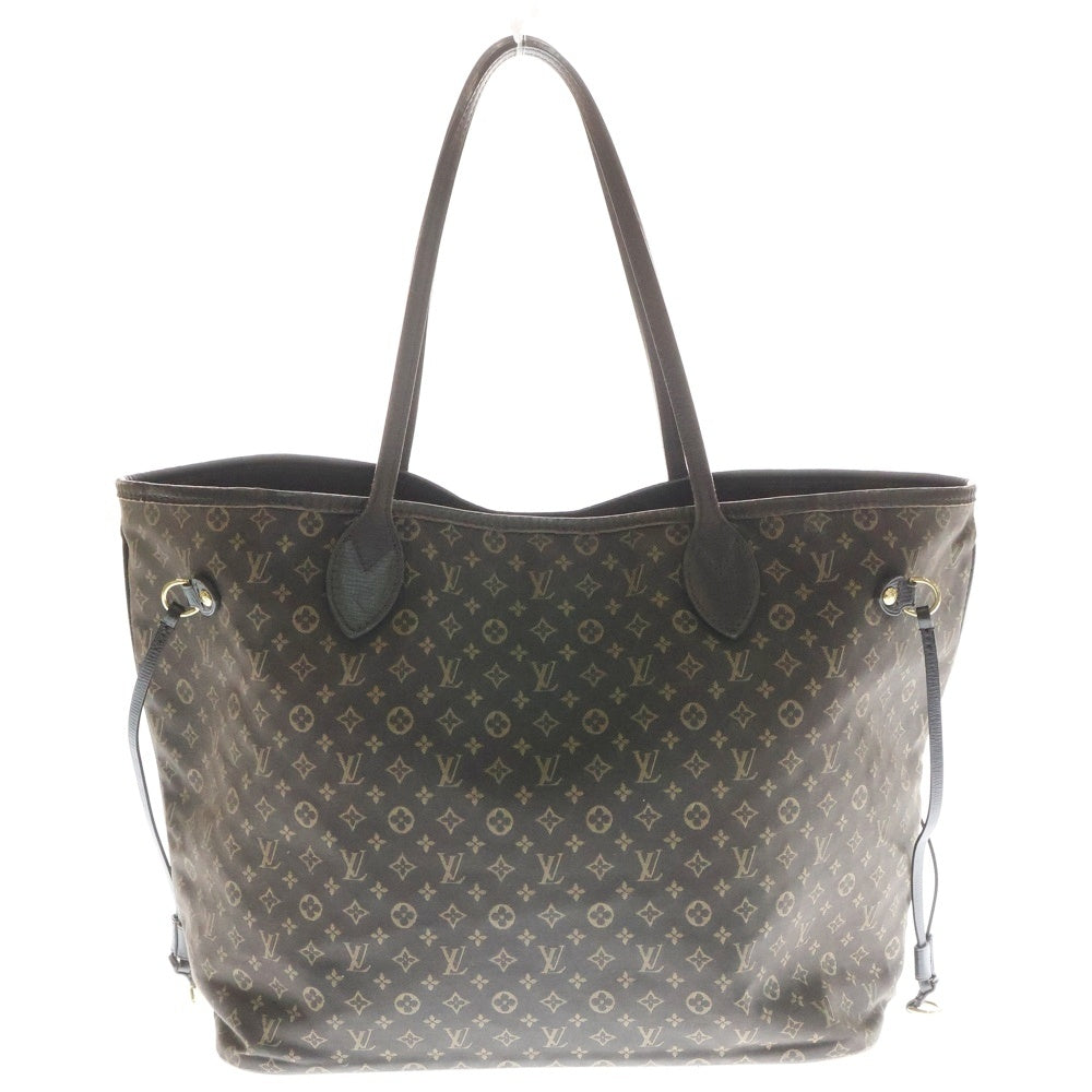 LOUIS VUITTON(ルイヴィトン) モノグラム・イディールキャンバス ネヴァーフルMM トートバッグ ハンドバッグ キャンバス×レザー ブラウン M40513 ゴールド金具 レディース