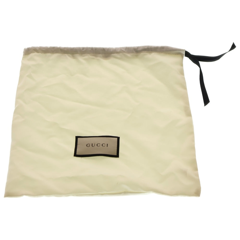 GUCCI(グッチ) GGマーモント ロゴプレート レザー バニティ