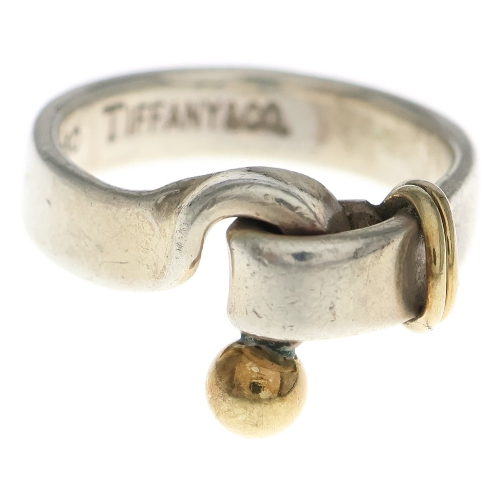 TIFFANY & Co.(ティファニー) フックアンドアイ リング SV925/K18 #50 指輪 レディース