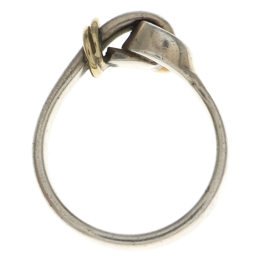 TIFFANY & Co.(ティファニー) フックアンドアイ リング SV925/K18 #50 指輪 レディース