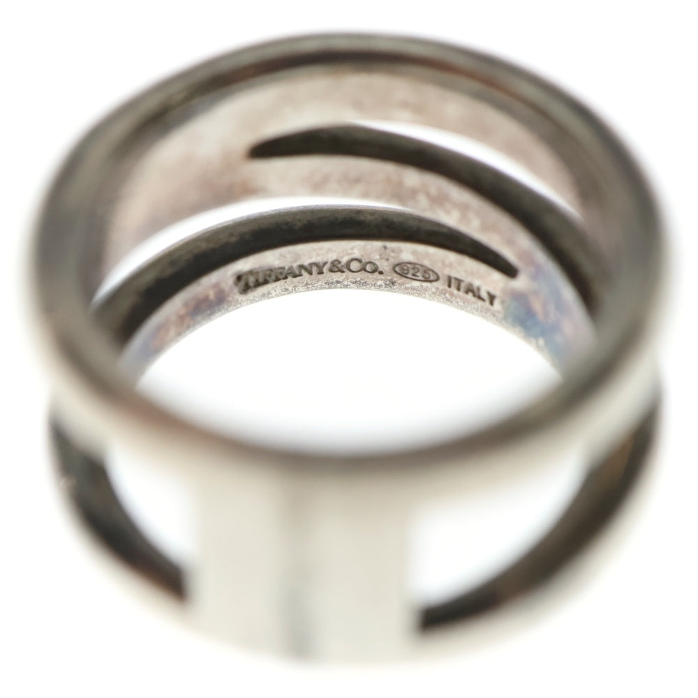TIFFANY & Co.(ティファニー) オープンダイアゴナルリング 指輪 シルバー SV925 #51