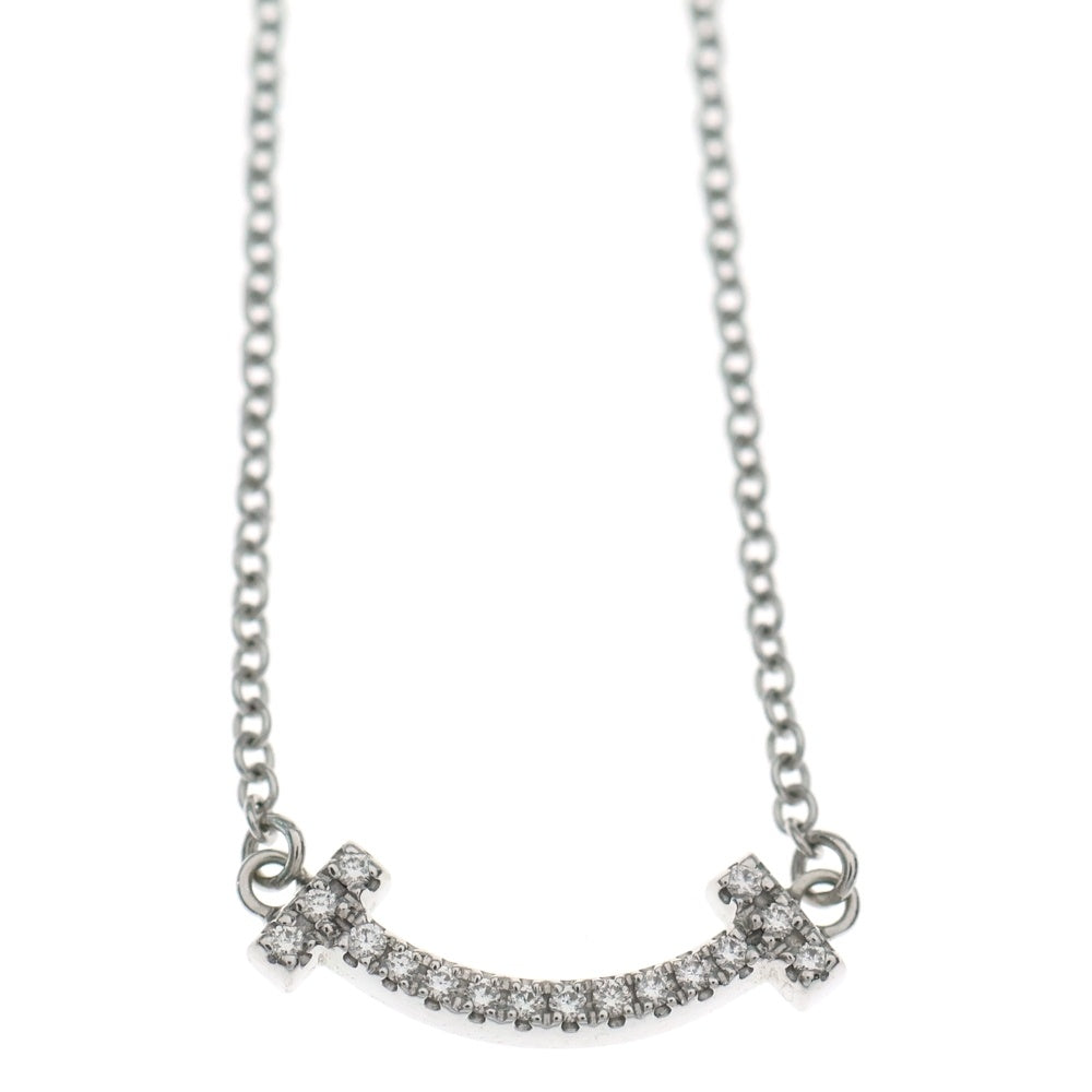 TIFFANY & Co.(ティファニー) Tスマイル ミニ ダイヤネックレス