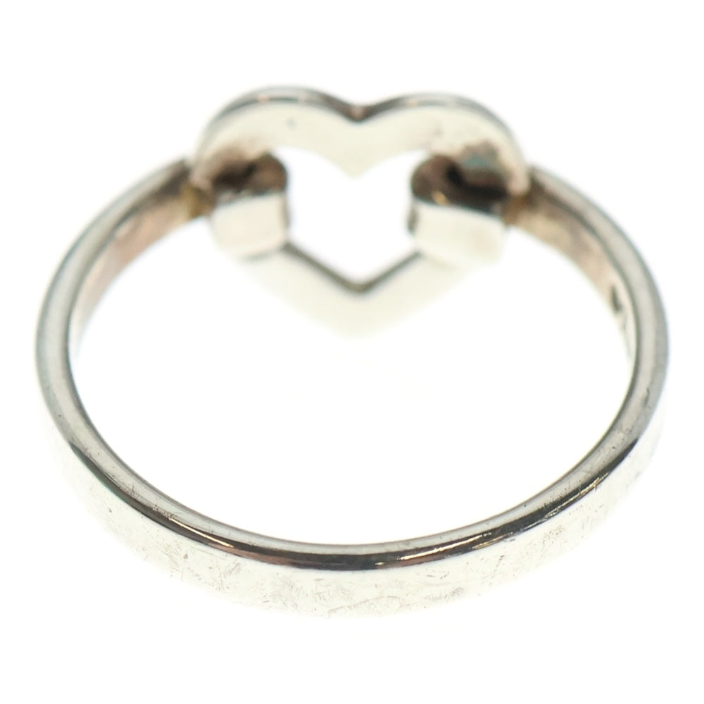 TIFFANY & Co.(ティファニー) オールドオープンハート リング 指輪 シルバー 925 2.8g レディース