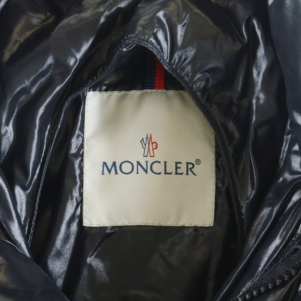 MONCLER(モンクレール) ROD ロッド ワッペンロゴ ジップアップ ダウンジャケット ブラック Z7HJ208