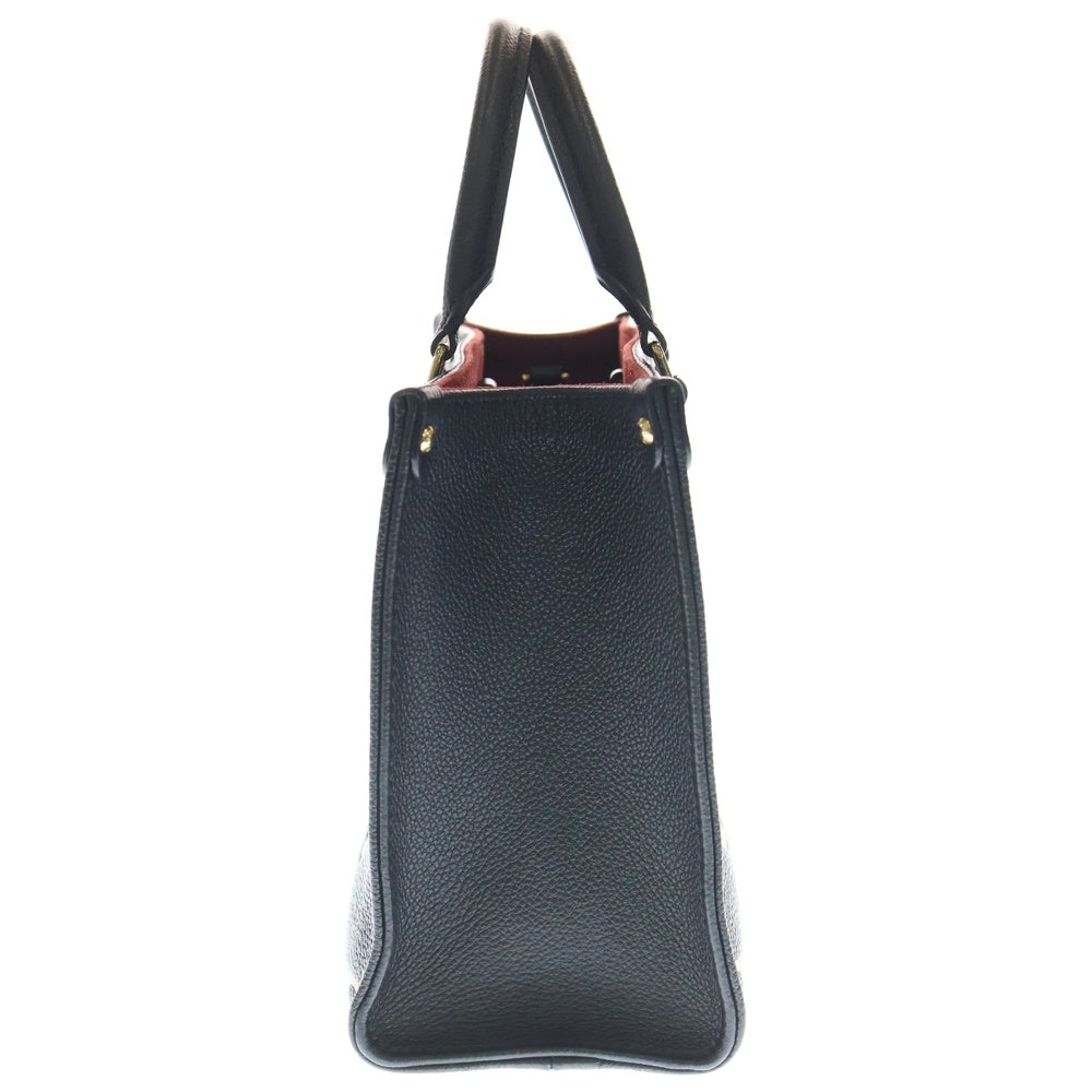 LOUIS VUITTON(ルイヴィトン) モノグラムアンプラント オンザゴーPM レザー2WAYショルダーバッグ ハンドバッグ ブラック M45659 ICタイプ レディース