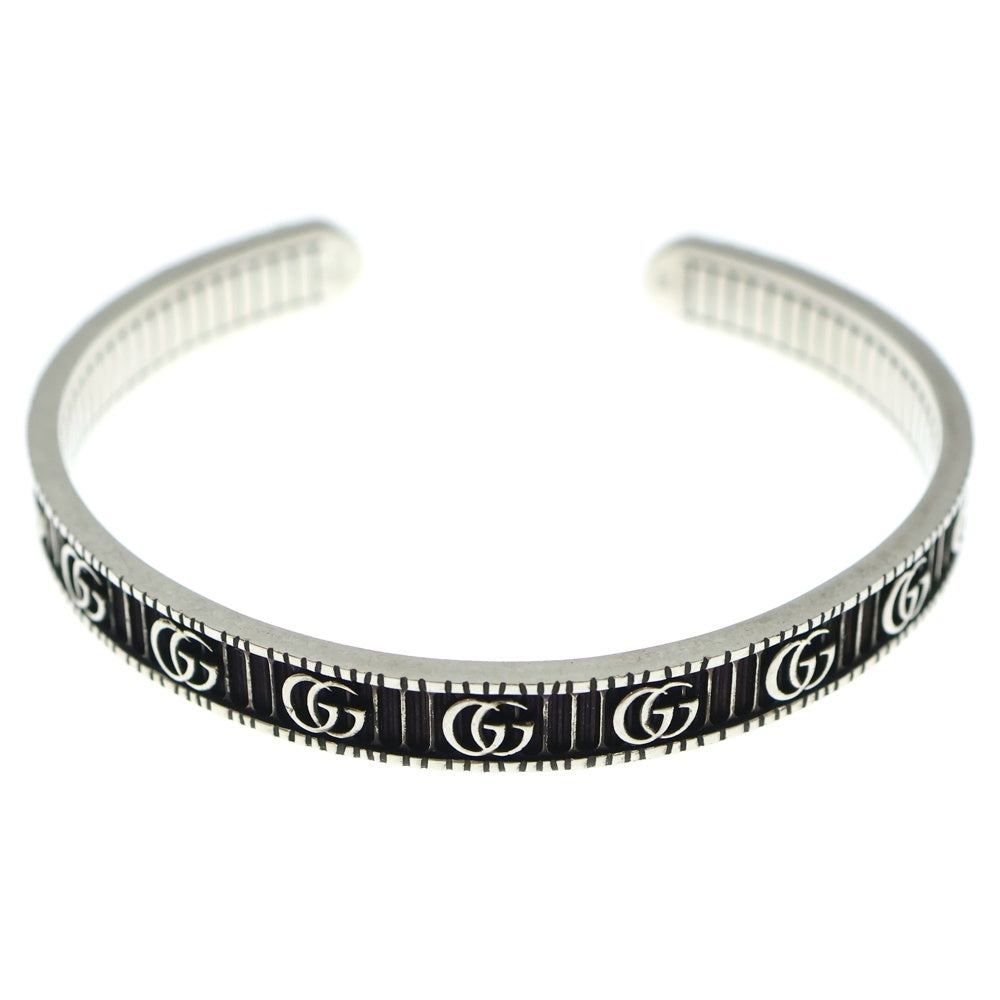 GUCCI(グッチ) GGロゴバングル ブレスレット シルバー