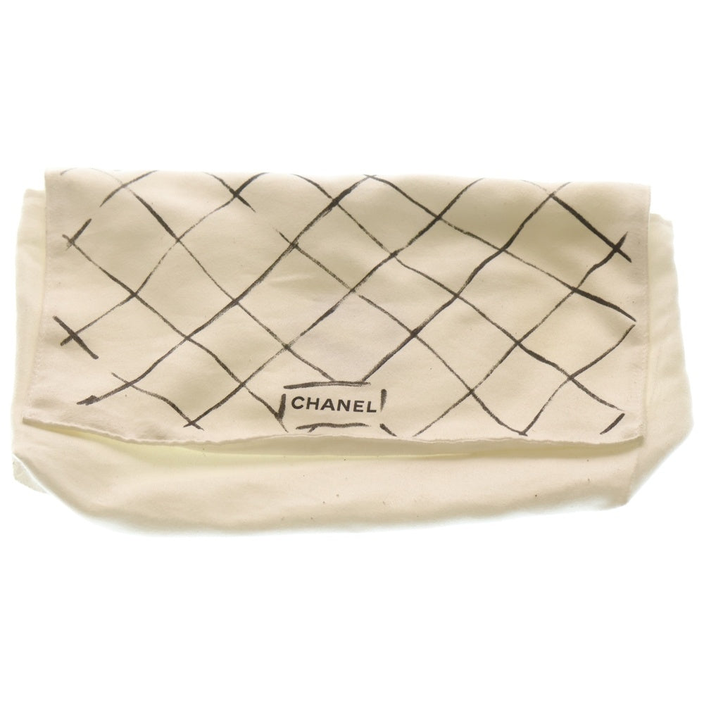 CHANEL(シャネル) マトラッセ25 ダブルフラップ ダブルチェーン ショルダーバッグ メタリックシルバー ラムスキン シルバー金具 レディース