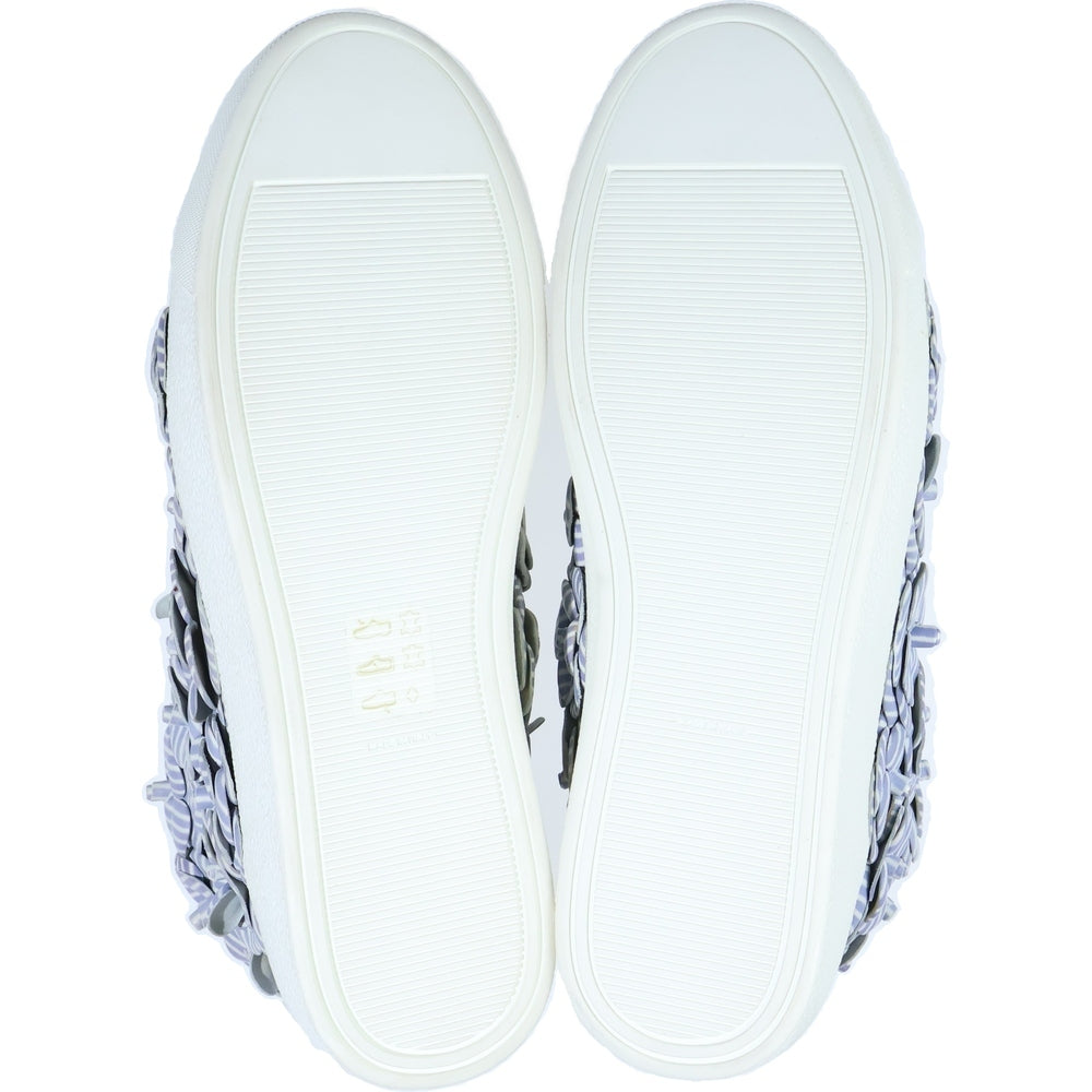 CHANEL(シャネル) カメリア ハイカットスニーカー ブルー/ホワイト G29728 レディース