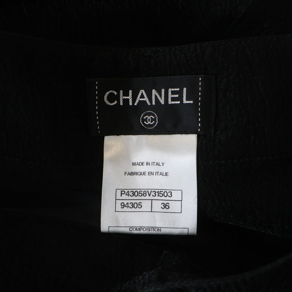 CHANEL(シャネル) ショートパンツ レーヨン シルク ブラック P43058V31503-94305 レディース