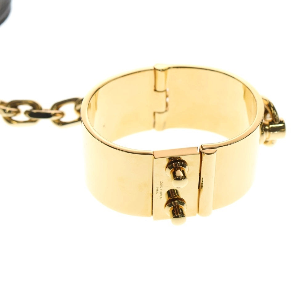 LOUIS VUITTON(ルイヴィトン) シャイニーモノグラム ロックイットクラッチ セカンドバッグ ポーチ ケース ブラウン×ホワイト PVC M40596 ゴールド金具 レディース