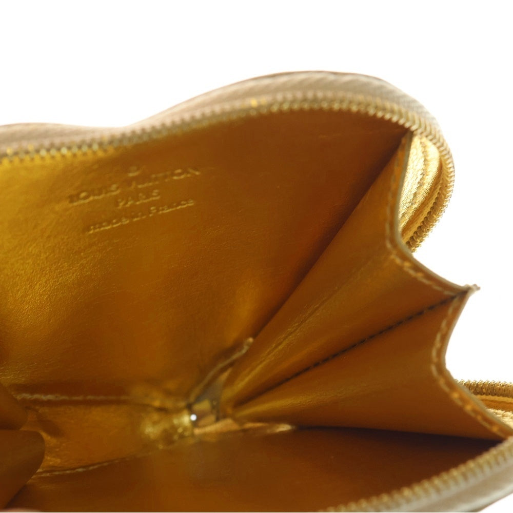 LOUIS VUITTON(ルイヴィトン) モノグラム ミロワール ポルトモネクール ハート型小銭入れ ゴールド エナメル M93567 レディース