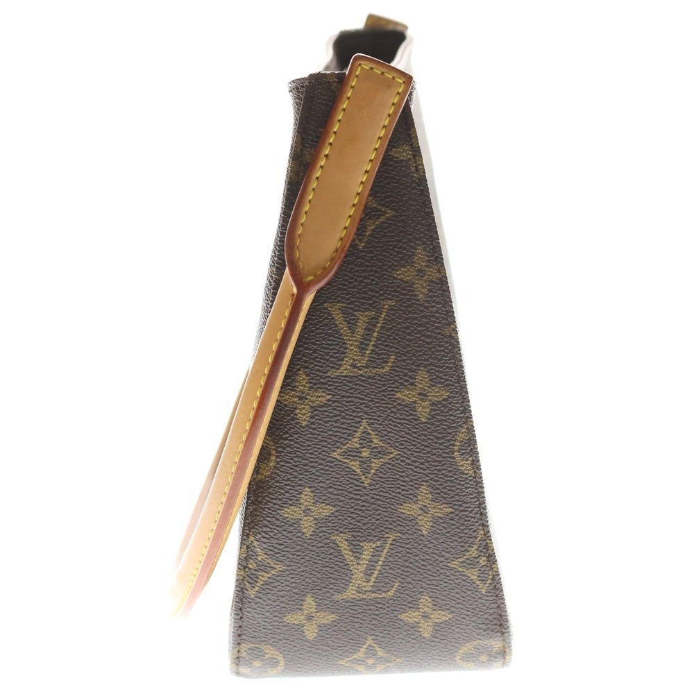LOUIS VUITTON(ルイヴィトン) モノグラム ルーピングMM PVC レザー ショルダーバッグ ブラウン M51146 レディース