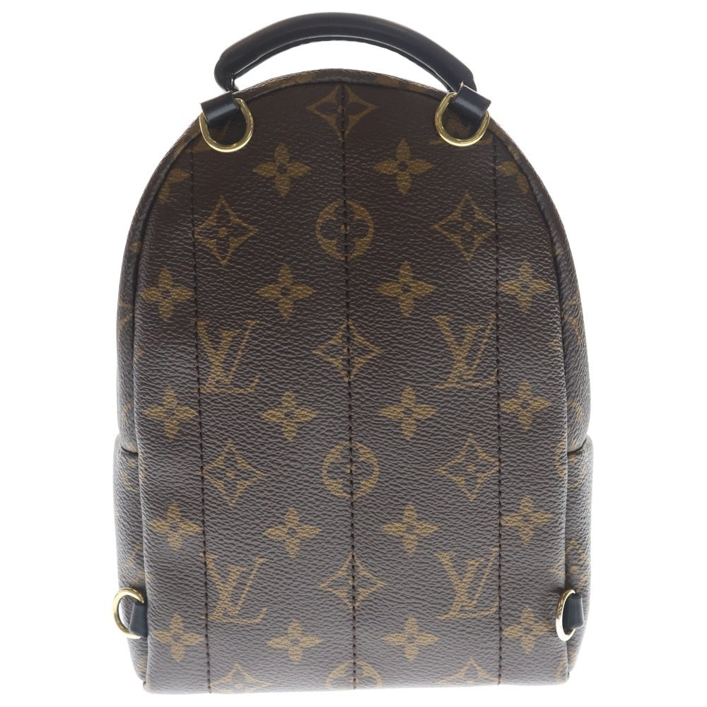 LOUIS VUITTON(ルイヴィトン) パームスプリングスMINI PVC レザー バックパック リュックサック ゴールド金具 ブラウン M44873 レディース