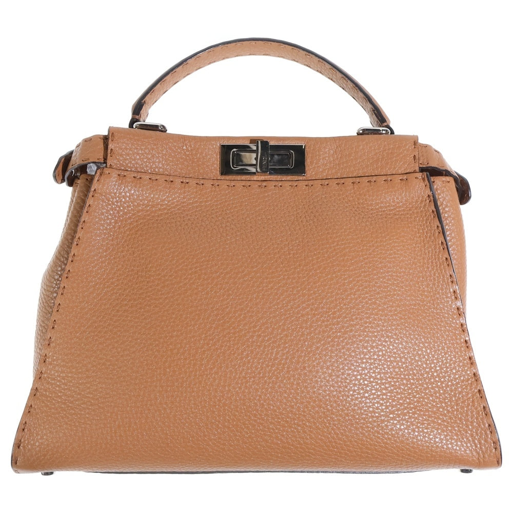 FENDI(フェンディ) ピーカブー セレリア ミディアム レザー 2wayバッグ ショルダーバッグ 8BN290 レディース