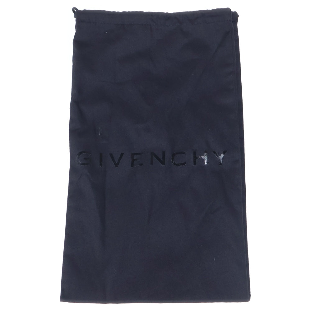 GIVENCHY(ジバンシィ) レザー レースアップ ローカットシューズ スニーカー ホワイト/ブラック DN0235