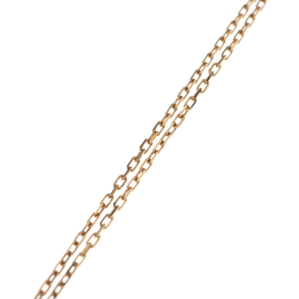 Cartier(カルティエ) ロゴドゥーブルC ネックレス ダイヤ ペンダント チェーン ピンクゴールド PG RK7924
