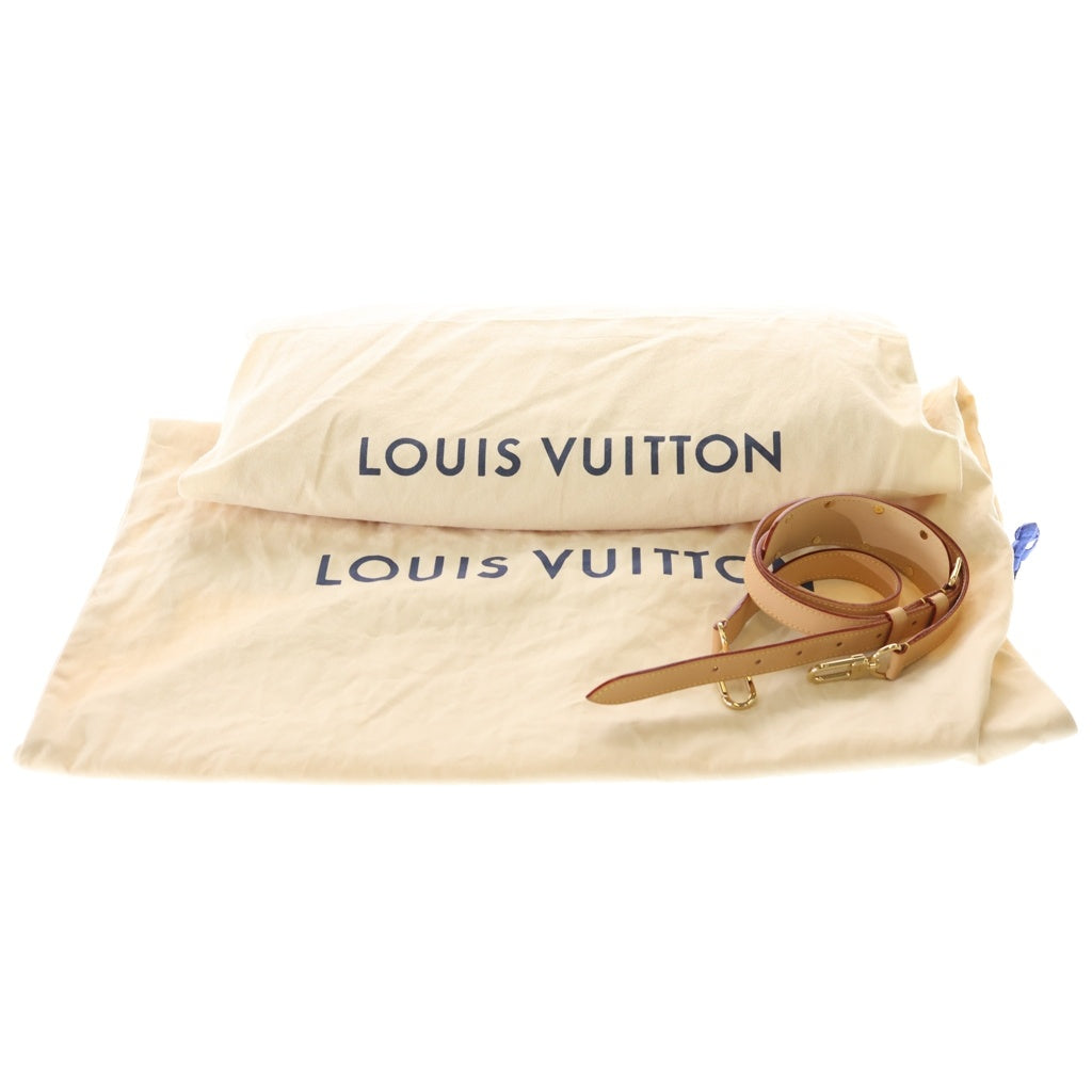 LOUIS VUITTON(ルイヴィトン) モノグラムデニム キーポルバンドリエール45 ボストンバッグ ゴールド金具 インディゴ M24315 レディース