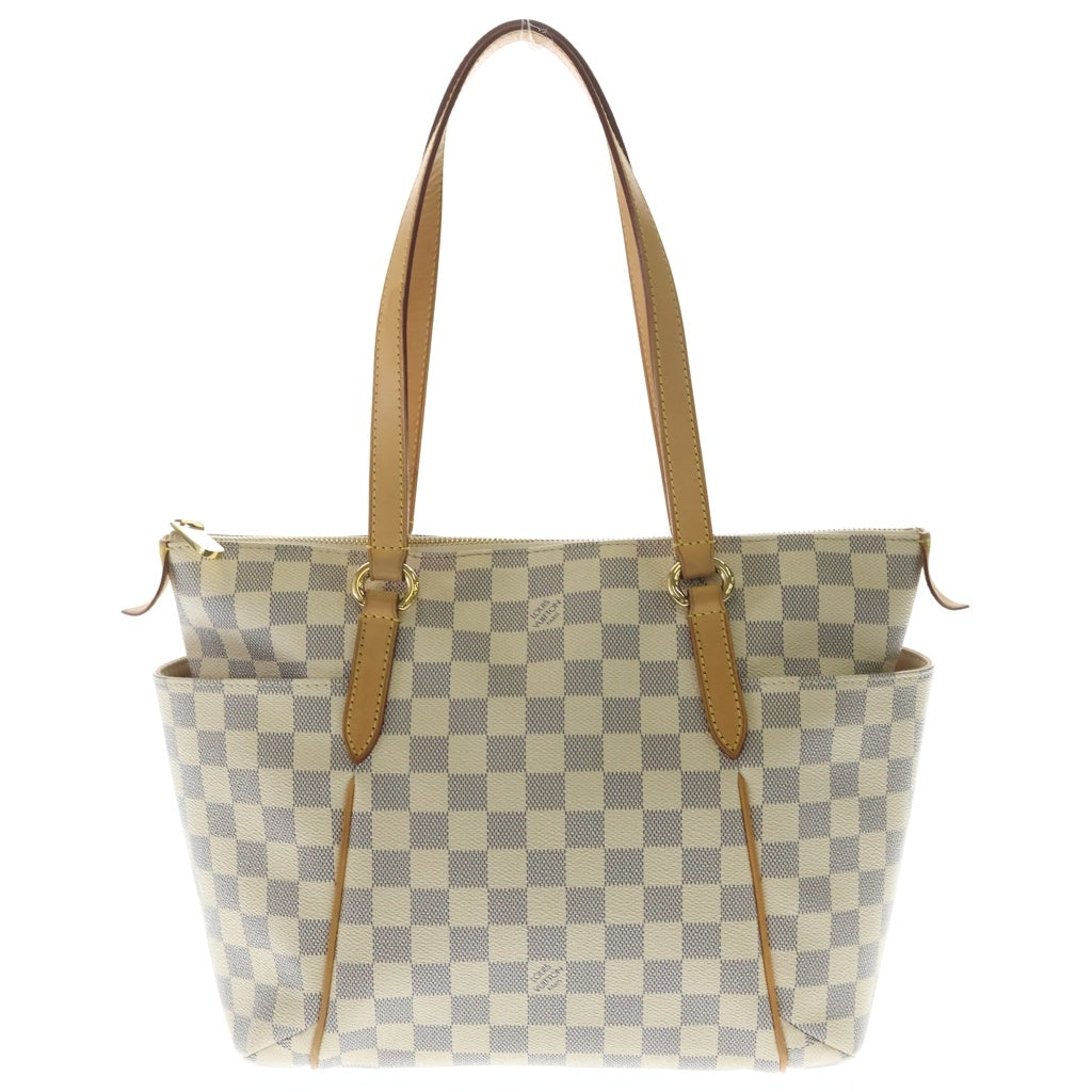 LOUIS VUITTON(ルイヴィトン) ダミエ・アズール トータリーPM ハンドバッグ トートバッグ PVC×レザー N51261 ゴールド金具 レディース