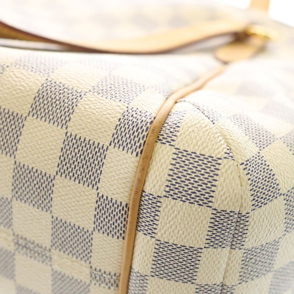 LOUIS VUITTON(ルイヴィトン) ダミエ・アズール トータリーPM ハンドバッグ トートバッグ PVC×レザー N51261 ゴールド金具 レディース