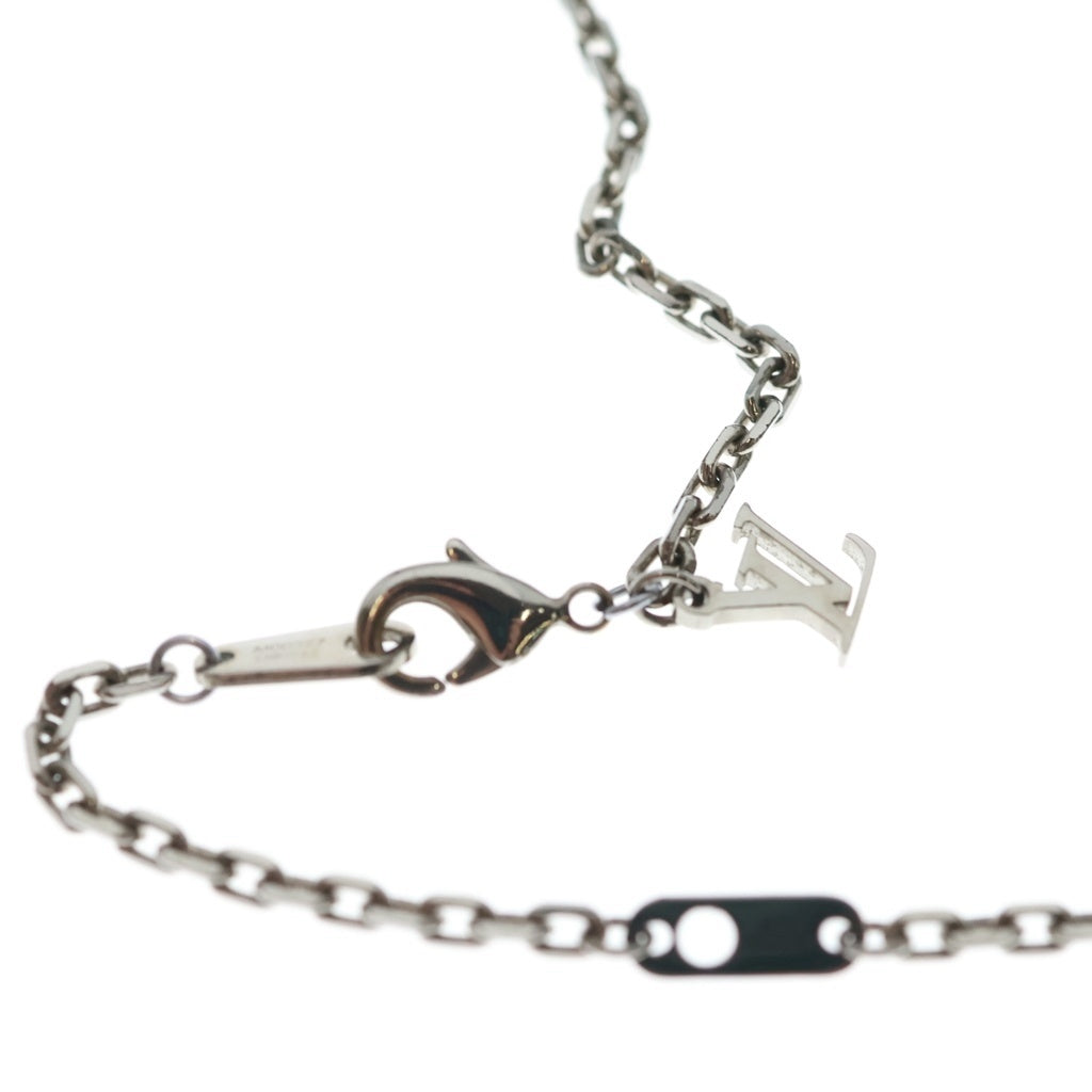 LOUIS VUITTON(ルイヴィトン) ペンダント LVグローブ ペンダント ネックレス チェーン シルバー 30.4g M00327 レディース