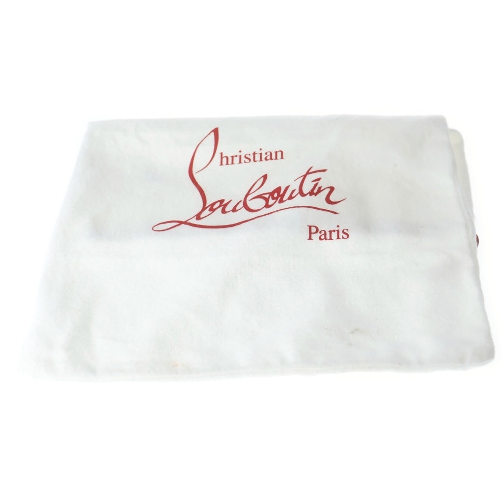 CHRISTIAN LOUBOUTIN(クリスチャンルブタン) POOL FUN FLAT CALF プールファンフラットカーフ スタッズサンダル ブラック #41.5 1201293