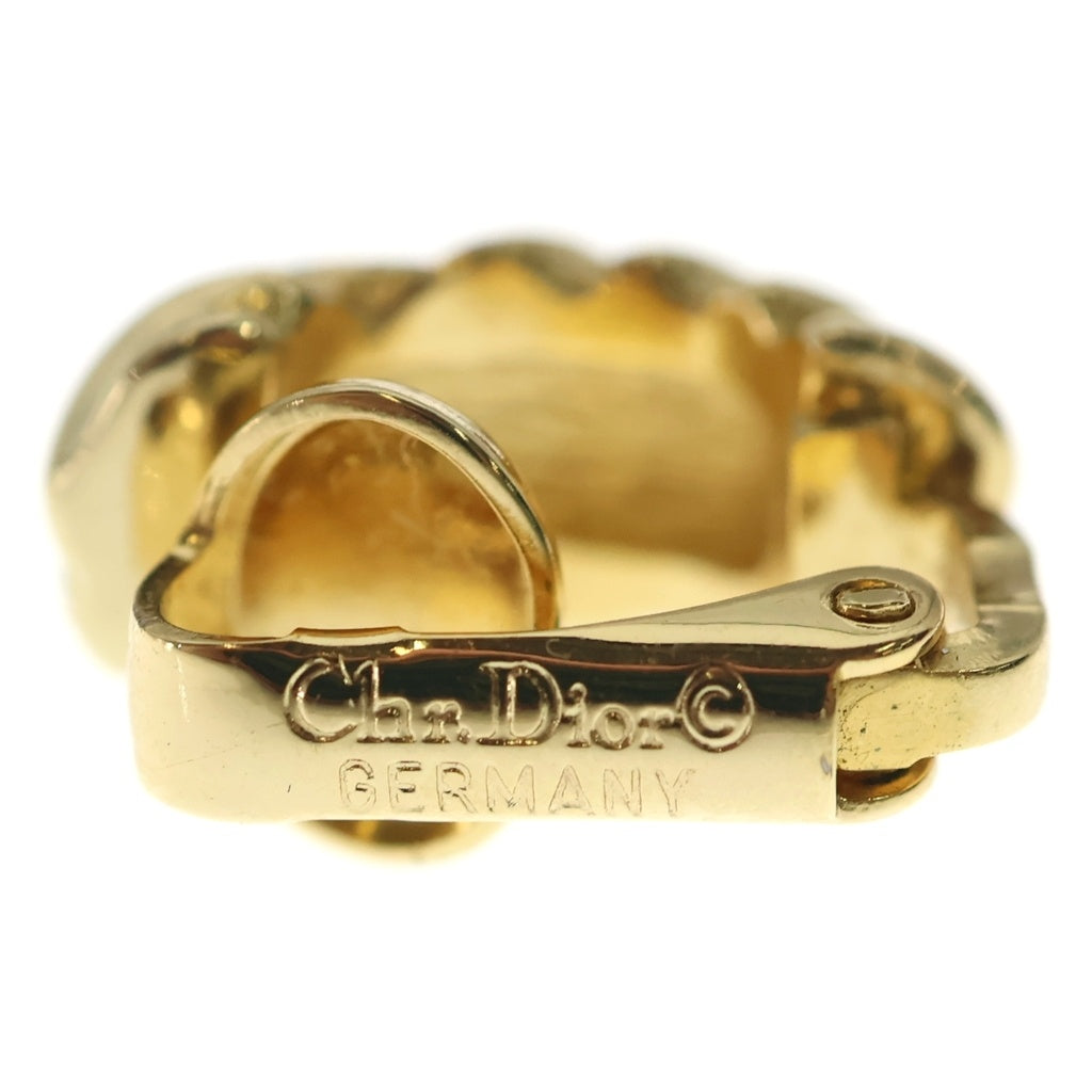 Christian Dior(クリスチャンディオール) ツイストイヤリング GP ゴールド レディース