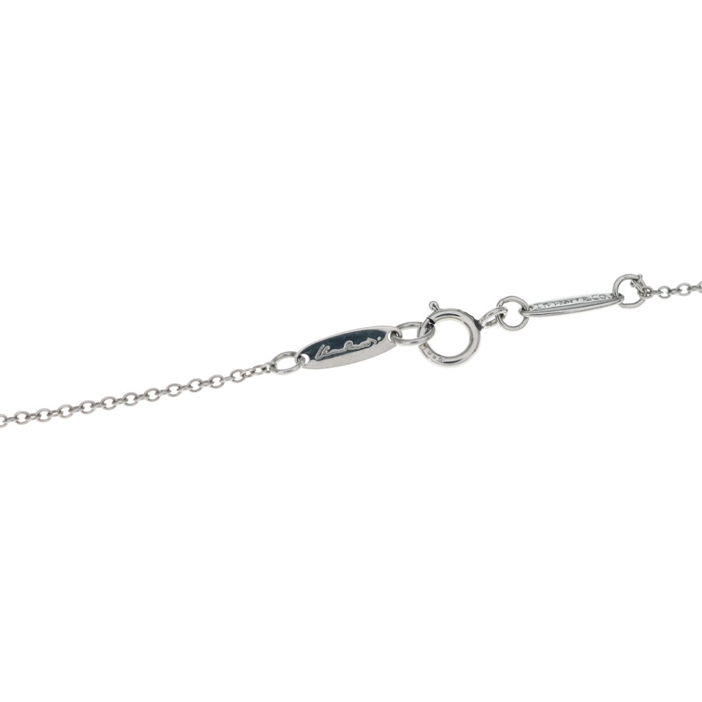 TIFFANY & Co.(ティファニー) エルサペレッティ ティアドロップネックレス プラチナ Pt950 ペンダント レディース