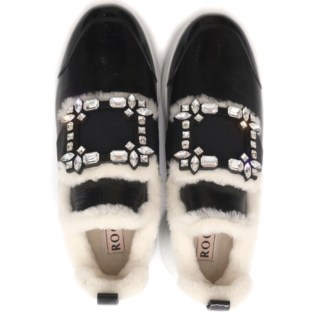 Roger Vivier(ロジェヴィヴィエ) ヴィヴランパテントレザービジュー