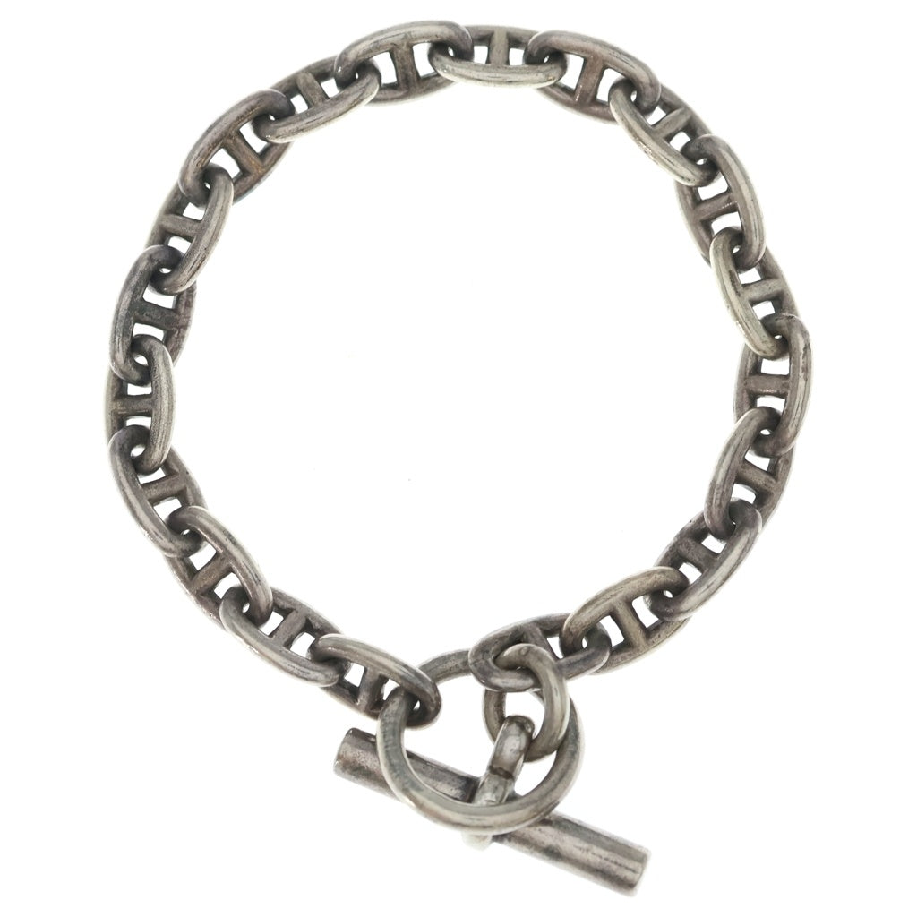 HERMES(エルメス) 90S VINTAGE Chaine d'Ancre シェーヌダンクル PM 20コマ チェーンブレスレット シルバー レディース