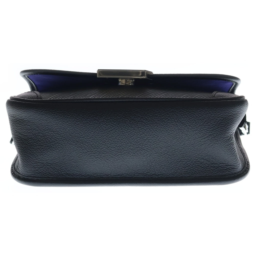 LOUIS VUITTON(ルイヴィトン) ビュシNM エピ レザー ショルダーバッグ M59386 ノワール/ブルーベリー ブラック/パープル