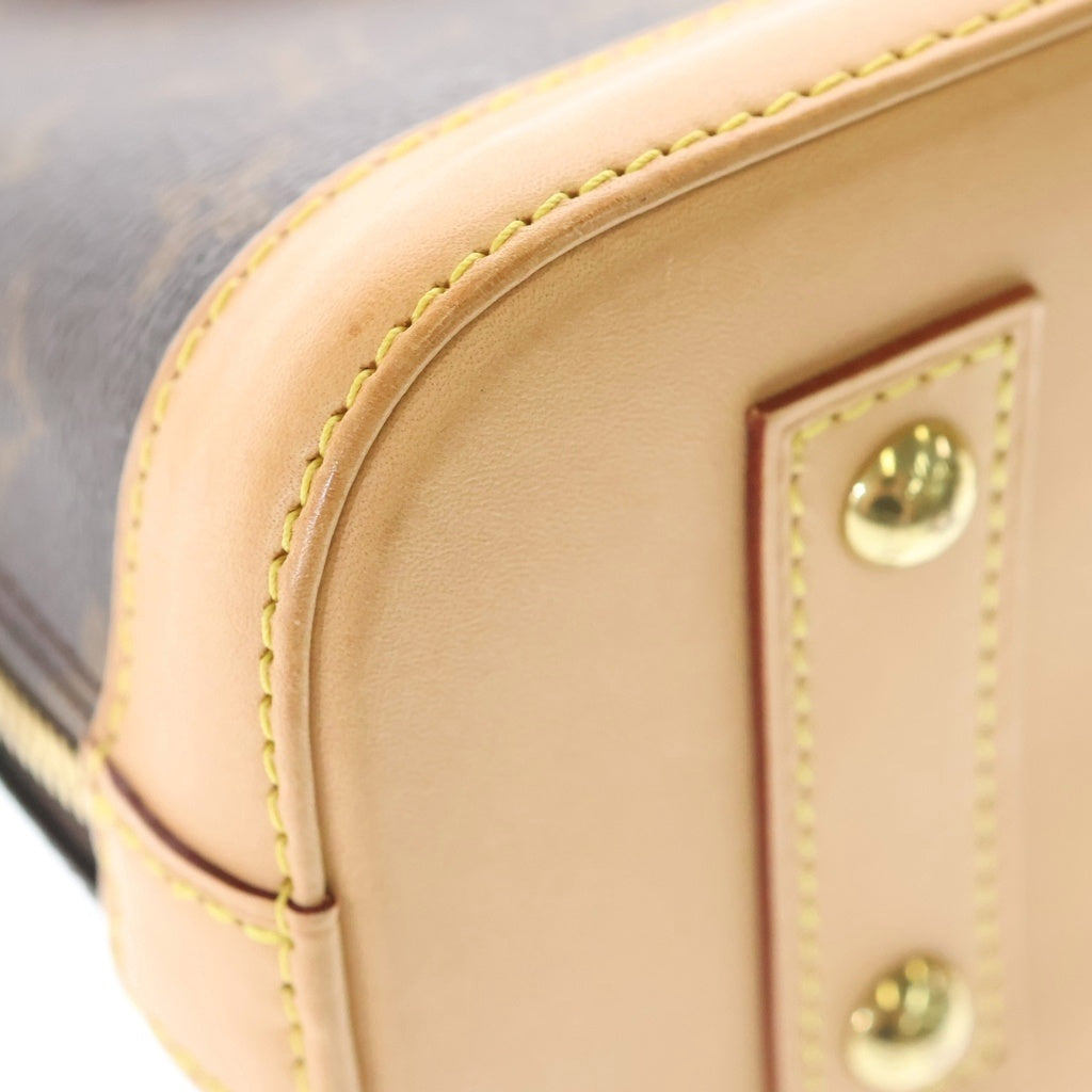 LOUIS VUITTON(ルイヴィトン) アルマBB モノグラム PVC レザー 2WAY ハンド ショルダーバッグ ブラウン M46990 レディース