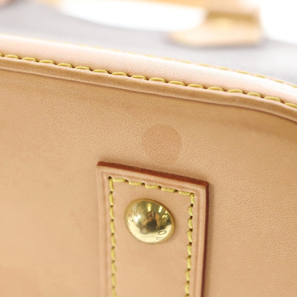 LOUIS VUITTON(ルイヴィトン) アルマBB モノグラム PVC レザー 2WAY ハンド ショルダーバッグ ブラウン M46990 レディース