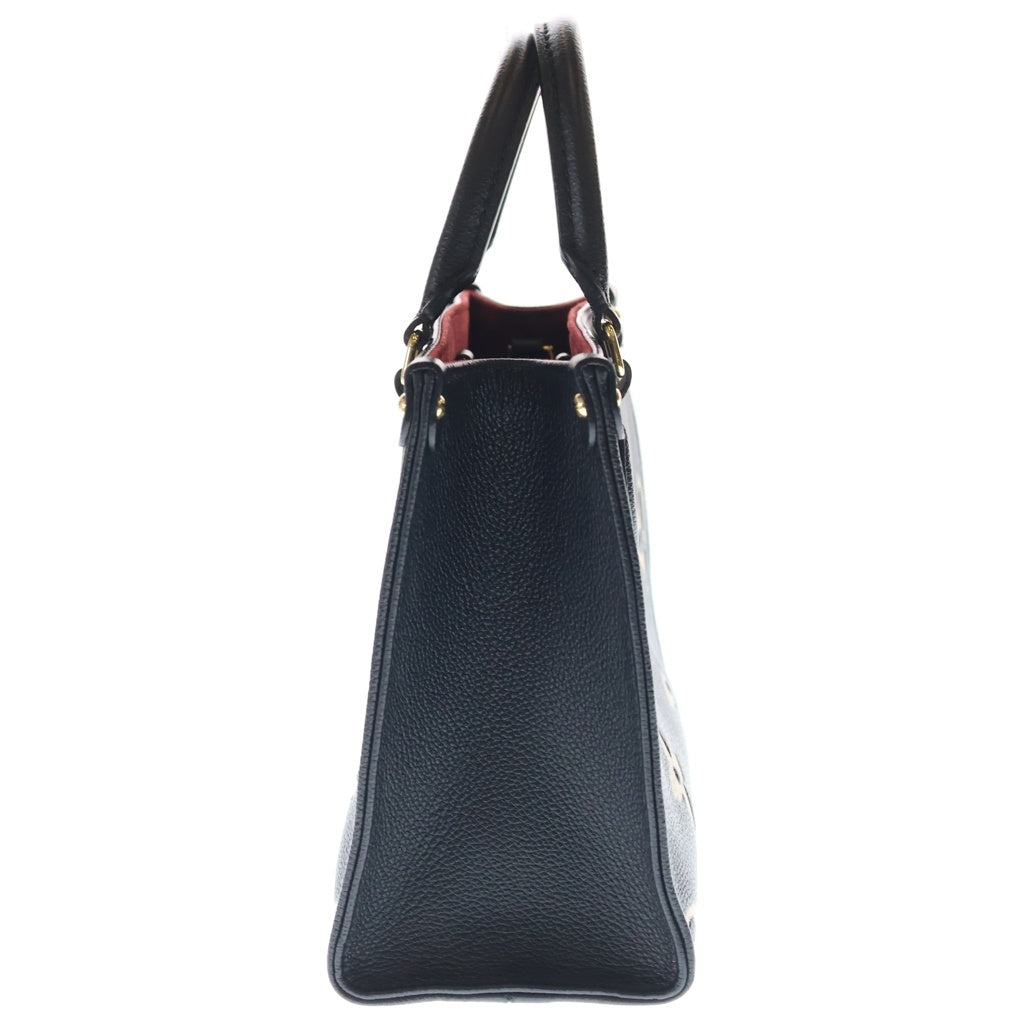LOUIS VUITTON(ルイヴィトン) モノグラム アンプラント オンザゴーPM M45659 ICタイプ ハンドバッグ ブラック/ベージュ レディース