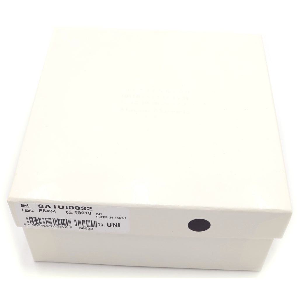Maison Margiela(メゾンマルジェラ) グラムスラム エンブロイダリー 財布 ウォレット コインケース ブラック レザー SA1UI0032 シルバー金具 レディース