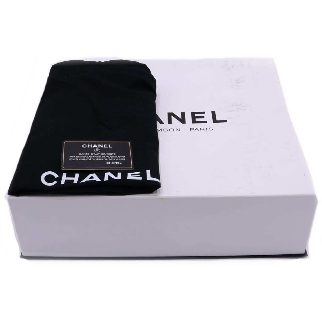 CHANEL(シャネル) マトラッセ Wチェーン トートバッグ キャビアスキン シルバー金具 ブラック シール A67294 18番台 レディース