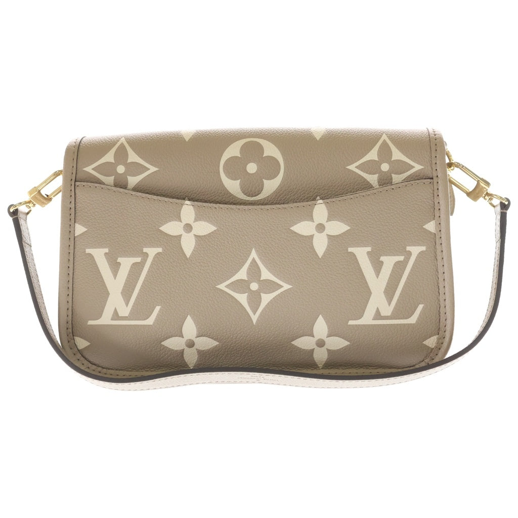 LOUIS VUITTON(ルイヴィトン) モノグラムアンプラント ディアヌ レザー 2WAY ショルダー バッグ ベージュ M46583 レディース