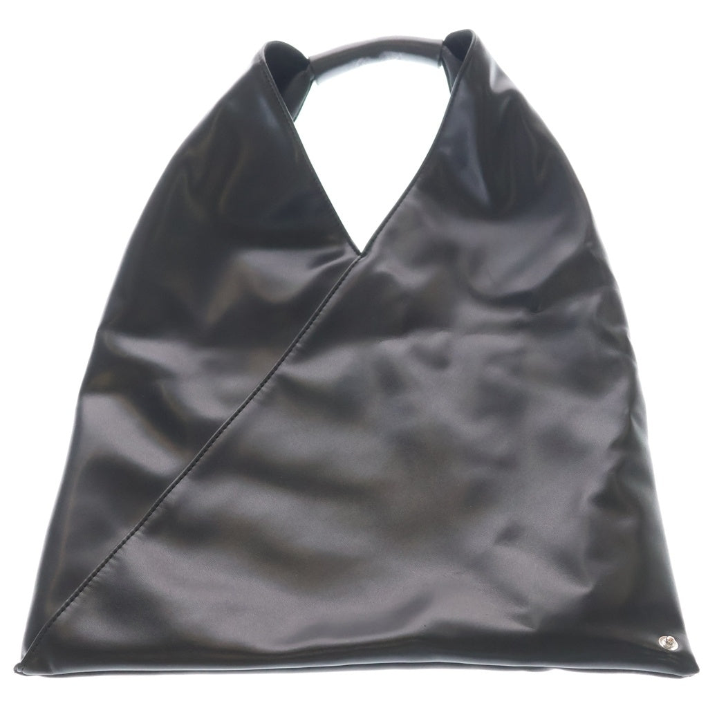 MM6 Maison Margiela(エムエムシックスメゾンマルジェラ) MM6 ジャパニーズバッグ トートバッグ ハンドバッグ ブラック レザー レディース