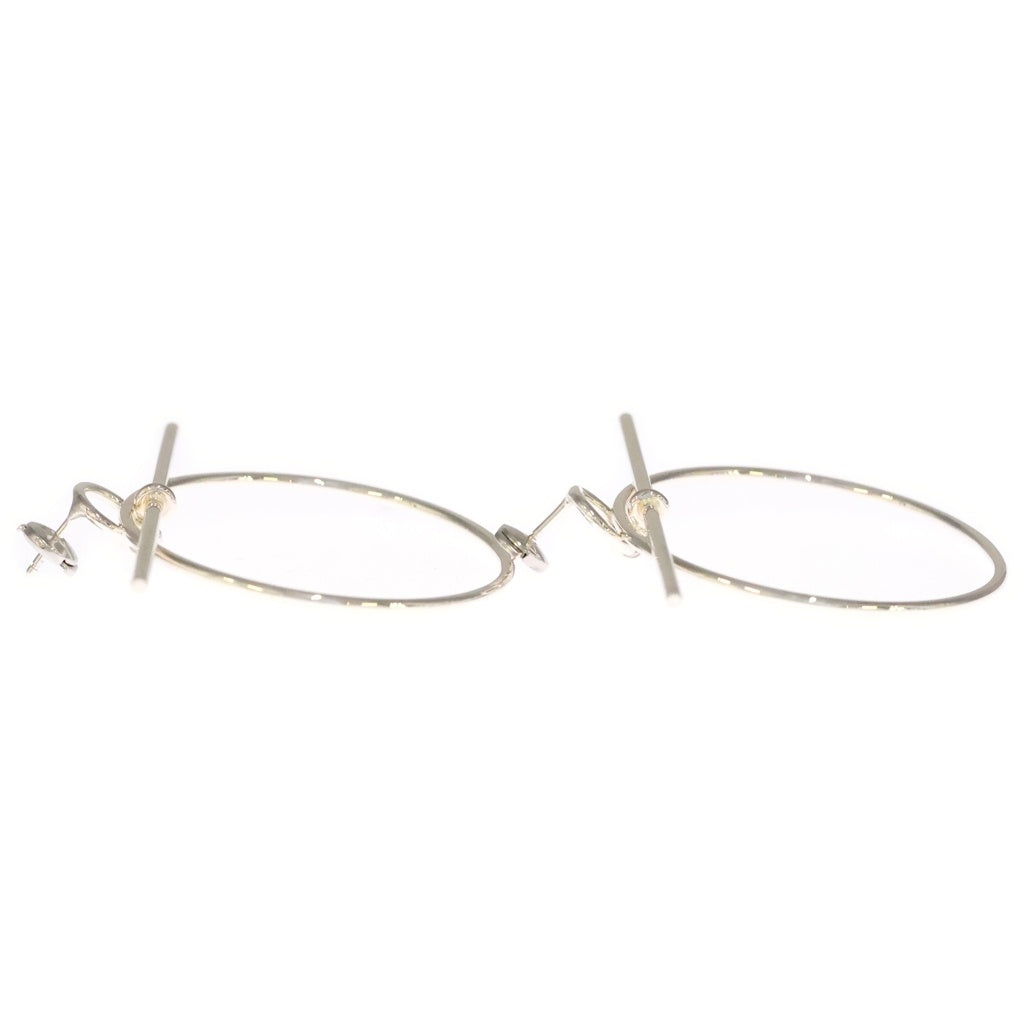 HERMES(エルメス) ループMM フープピアス 925 シルバー レディース