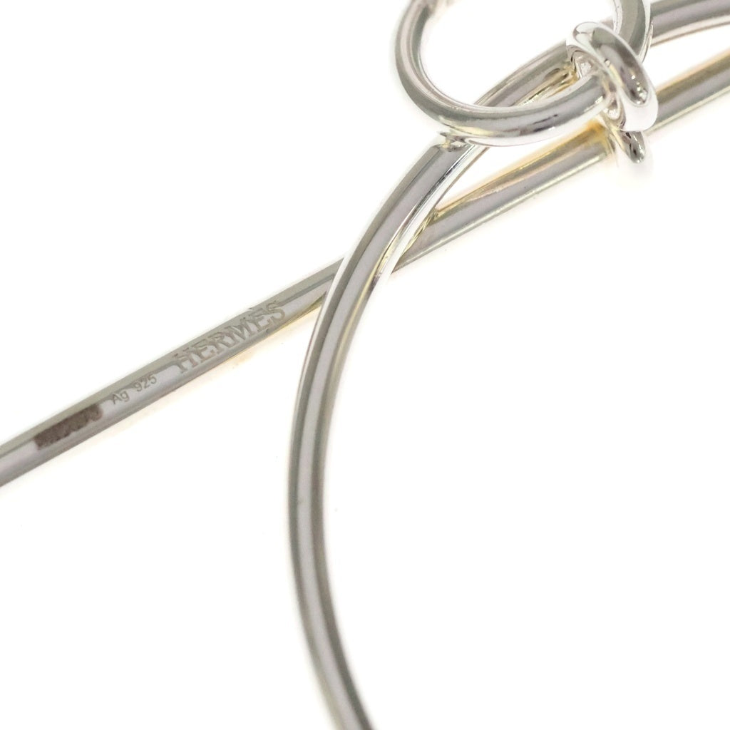 HERMES(エルメス) ループMM フープピアス 925 シルバー レディース