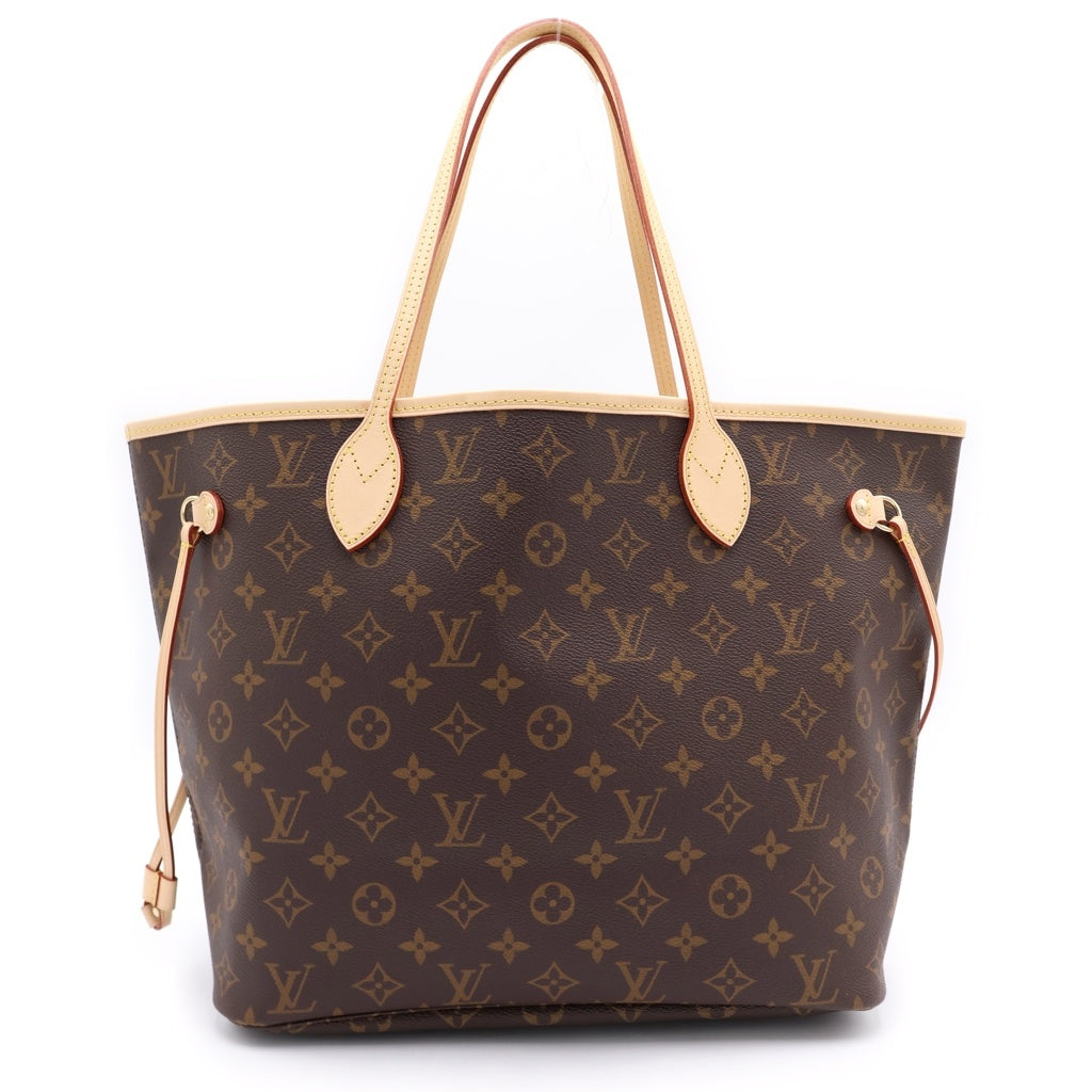 LOUIS VUITTON(ルイヴィトン) モノグラム ネヴァーフルMM ハンドバッグ PVC レザー ブラウン M46975 レディース