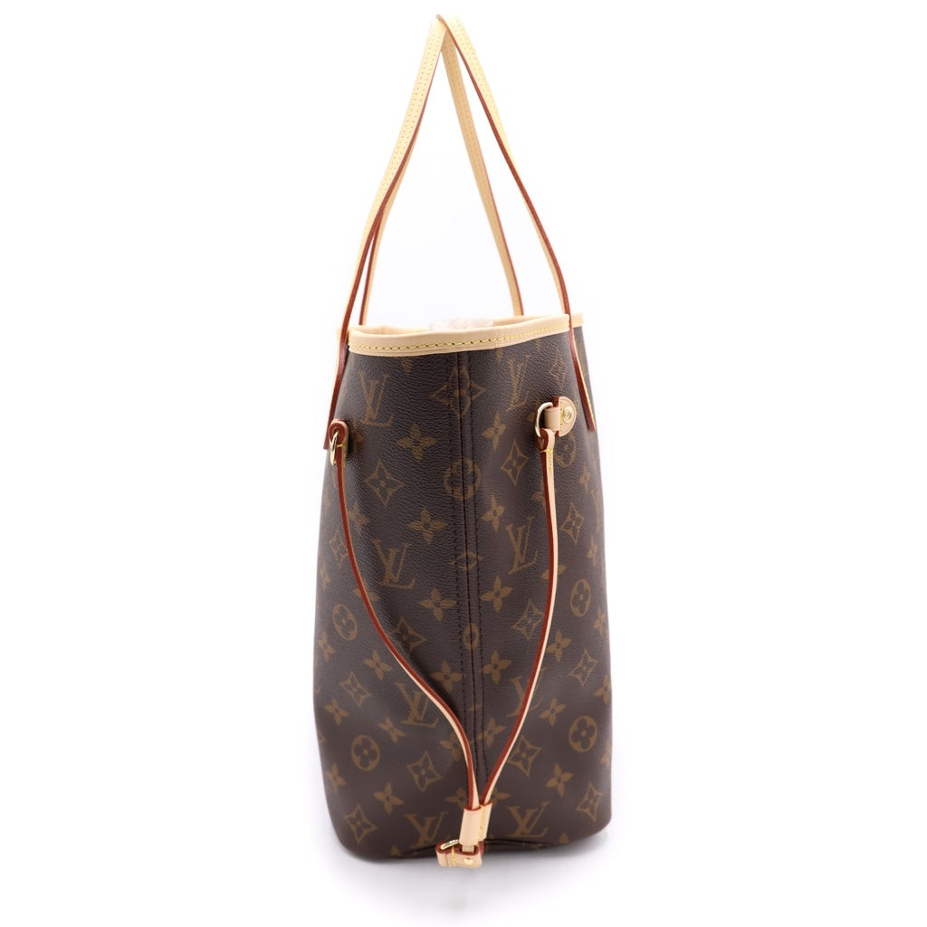 LOUIS VUITTON(ルイヴィトン) モノグラム ネヴァーフルMM ハンドバッグ PVC レザー ブラウン M46975 レディース