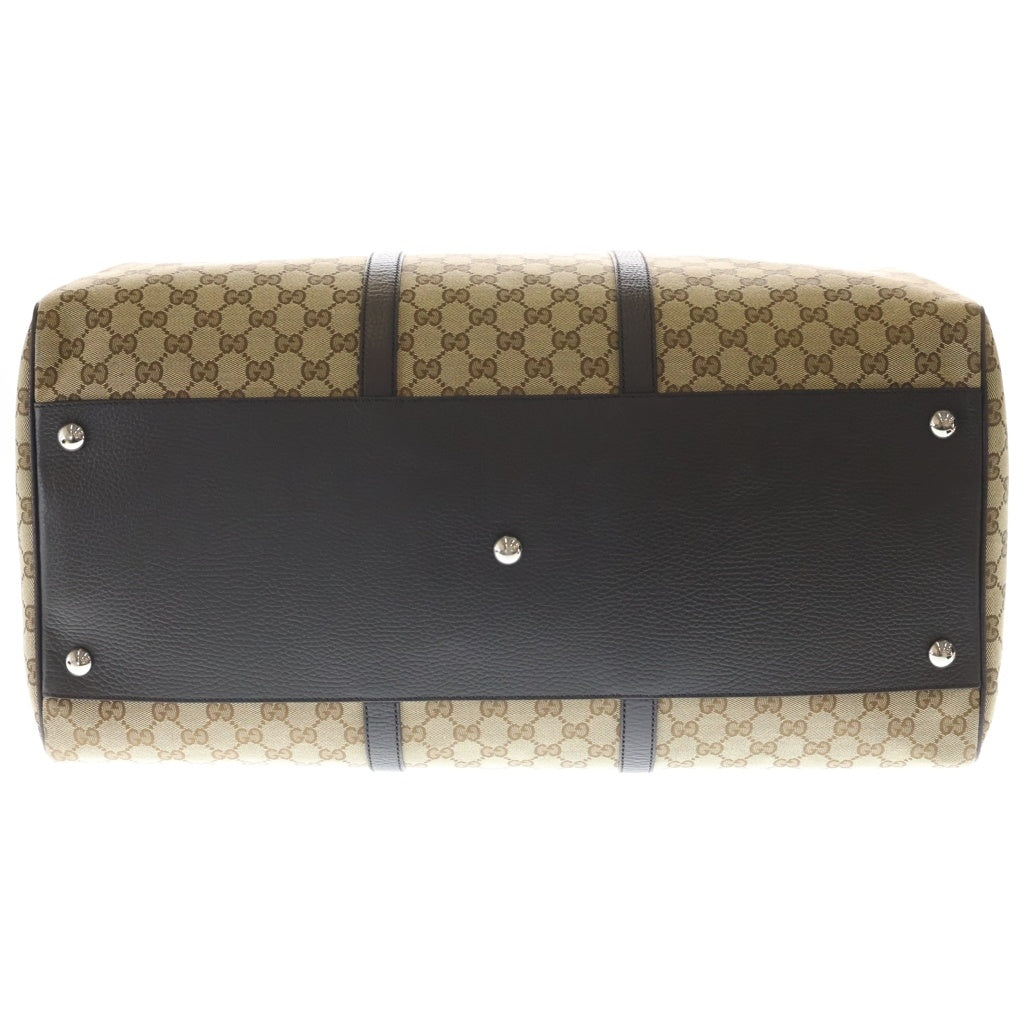 GUCCI(グッチ) GGキャンバス ボストンバッグ ハンドバッグ トラベル