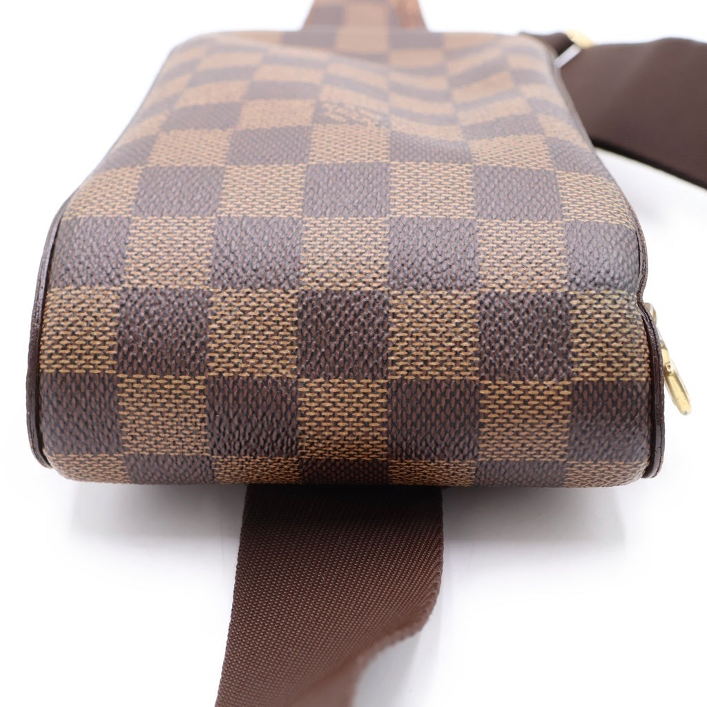 LOUIS VUITTON(ルイヴィトン) ダミエ ジェロニモス PVC レザー ボディバッグ ショルダーバッグ ブラウン N51994 レディース