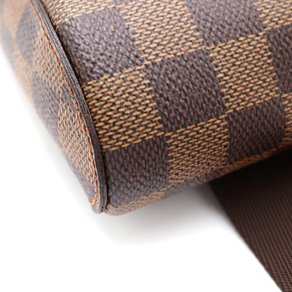 LOUIS VUITTON(ルイヴィトン) ダミエ ジェロニモス PVC レザー ボディバッグ ショルダーバッグ ブラウン N51994 レディース